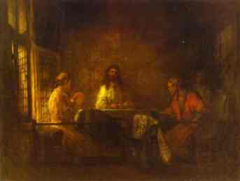 Rembrandt. Emmaus