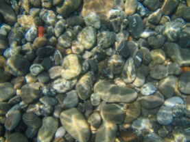 stenar i vatten